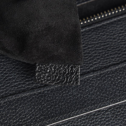 Celine Drummed Calfskin Mini Luggage Black 7 of 11