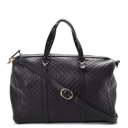 Gucci Soft Microguccissima Medium Nice Boston Black 1 of 8
