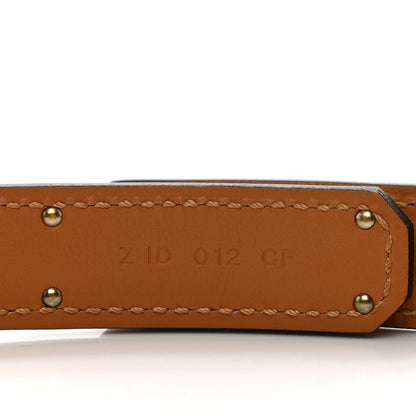 Hermes Epsom Kelly Belt White 4 of 4