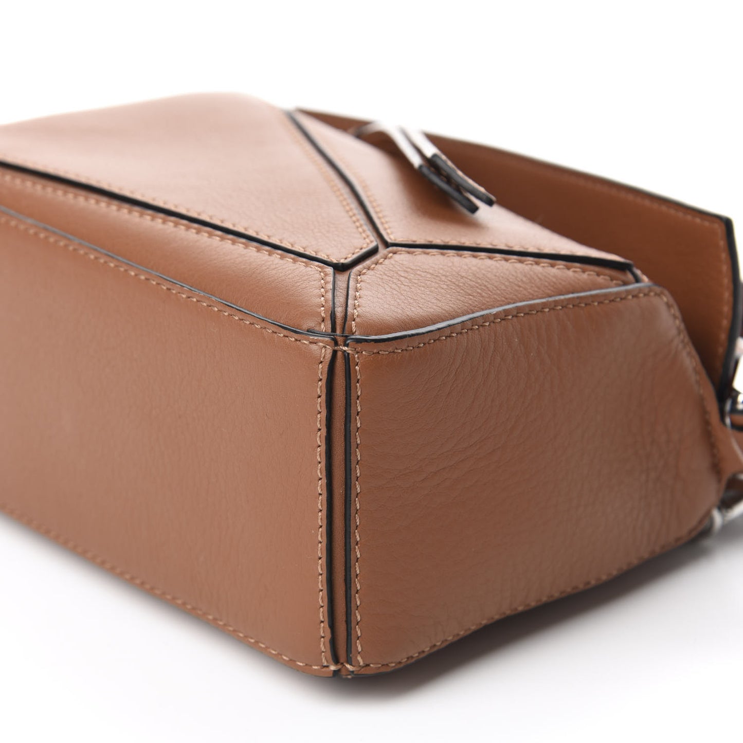 Calfskin Mini Puzzle Bag Tan