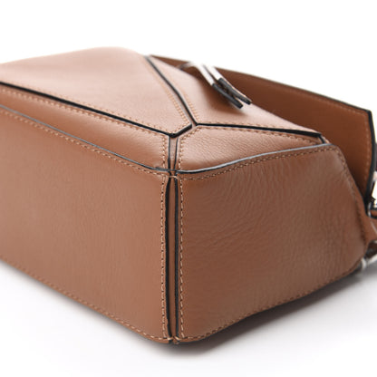 Loewe Calfskin Mini Puzzle Bag Tan 7 of 10