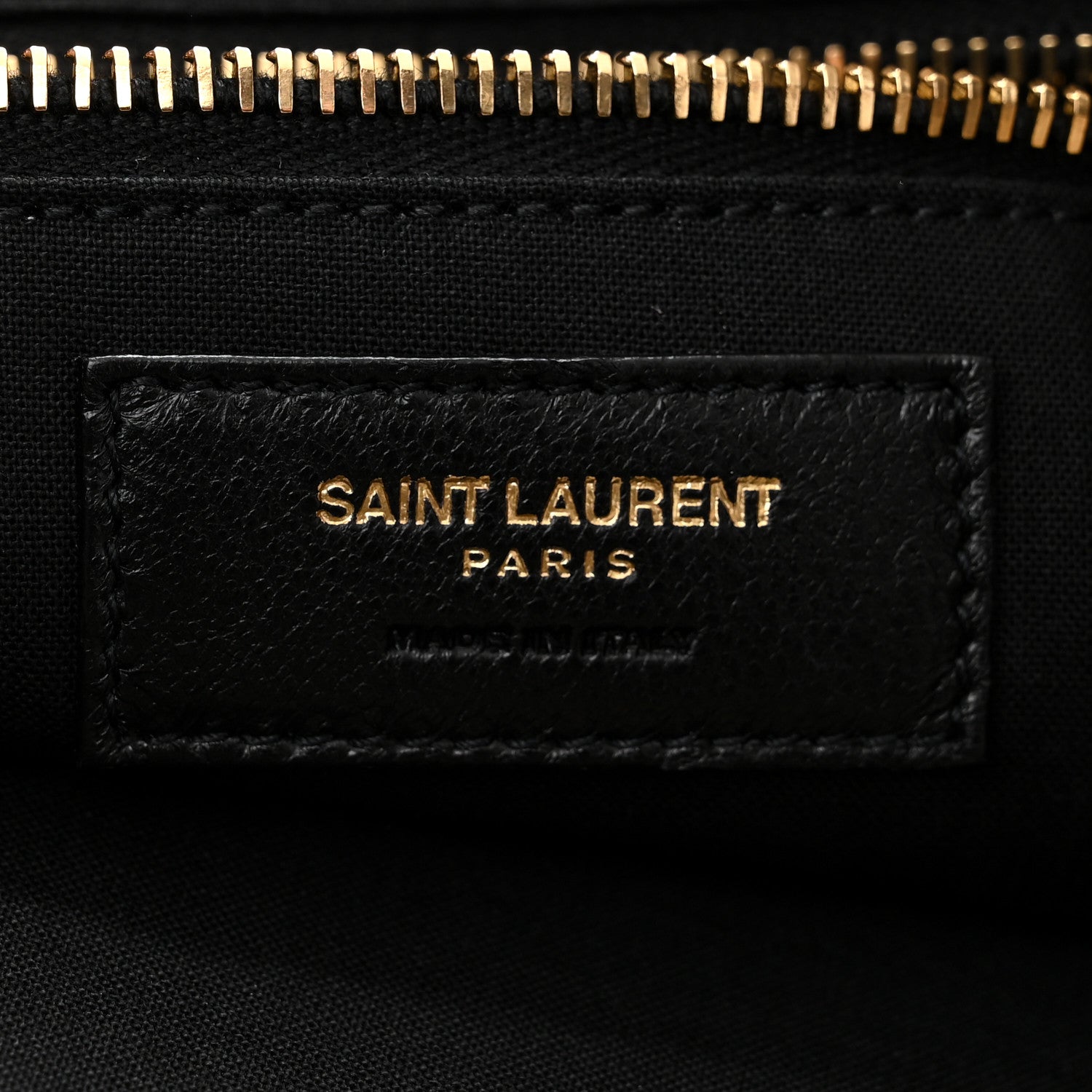 Saint Laurent Linen Calfskin Rive Gauche North South Tote Natural 6 of 10