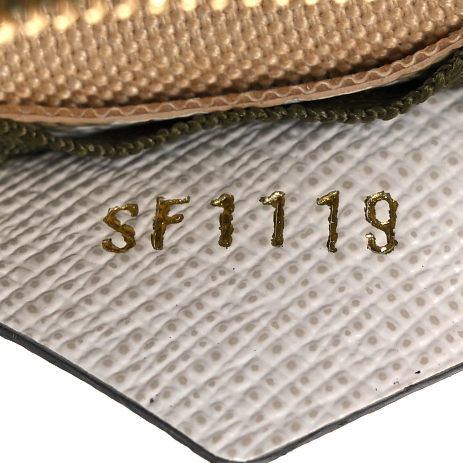 Louis Vuitton Monogram Giant Micro Pochette Accessories Kaki White 7 of 11