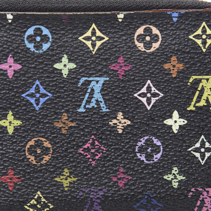 Louis Vuitton Monogram Multicolor Zippy Coin Purse Black Grenade 9 of 11