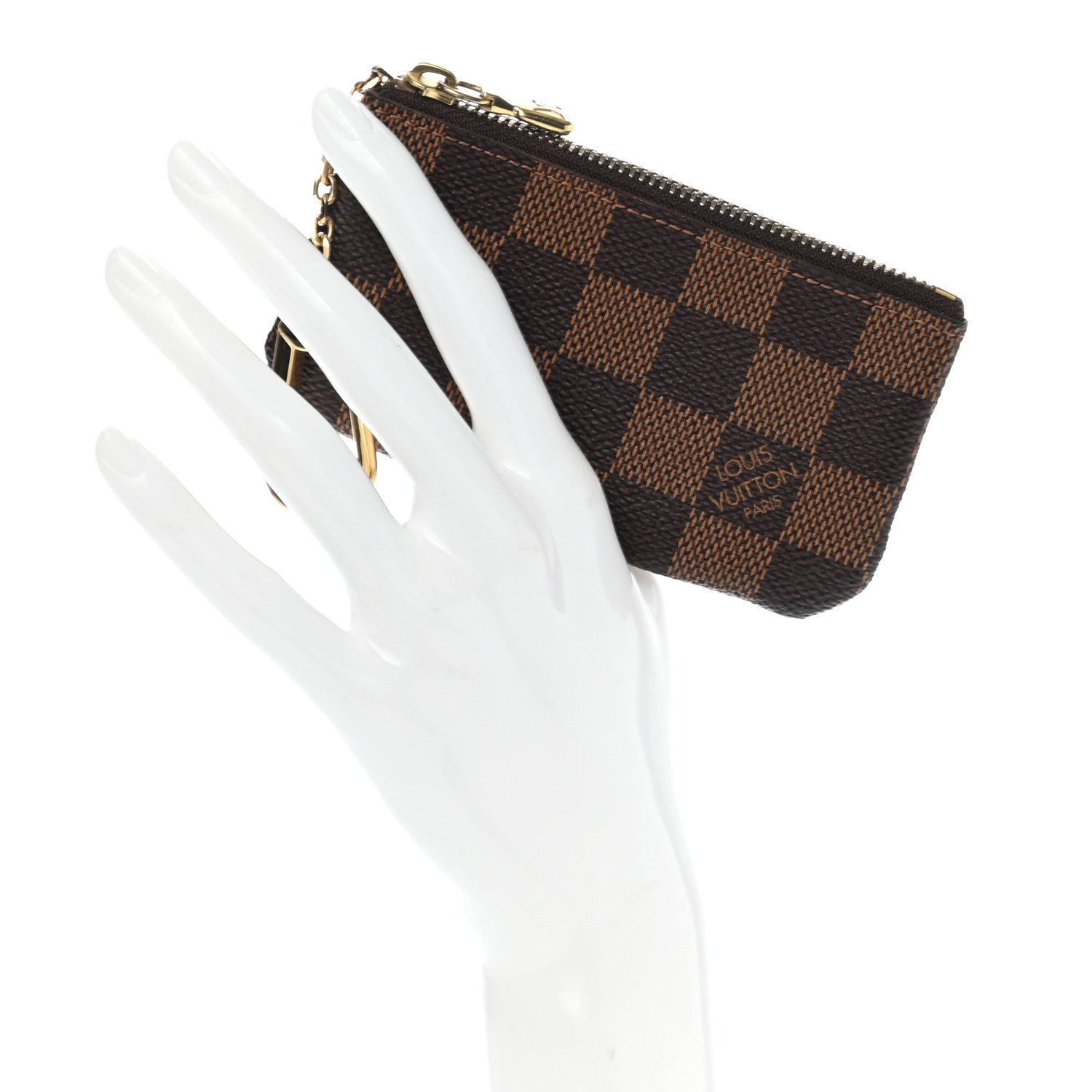 Louis Vuitton Damier Ebene Key Pouch 2 of 7