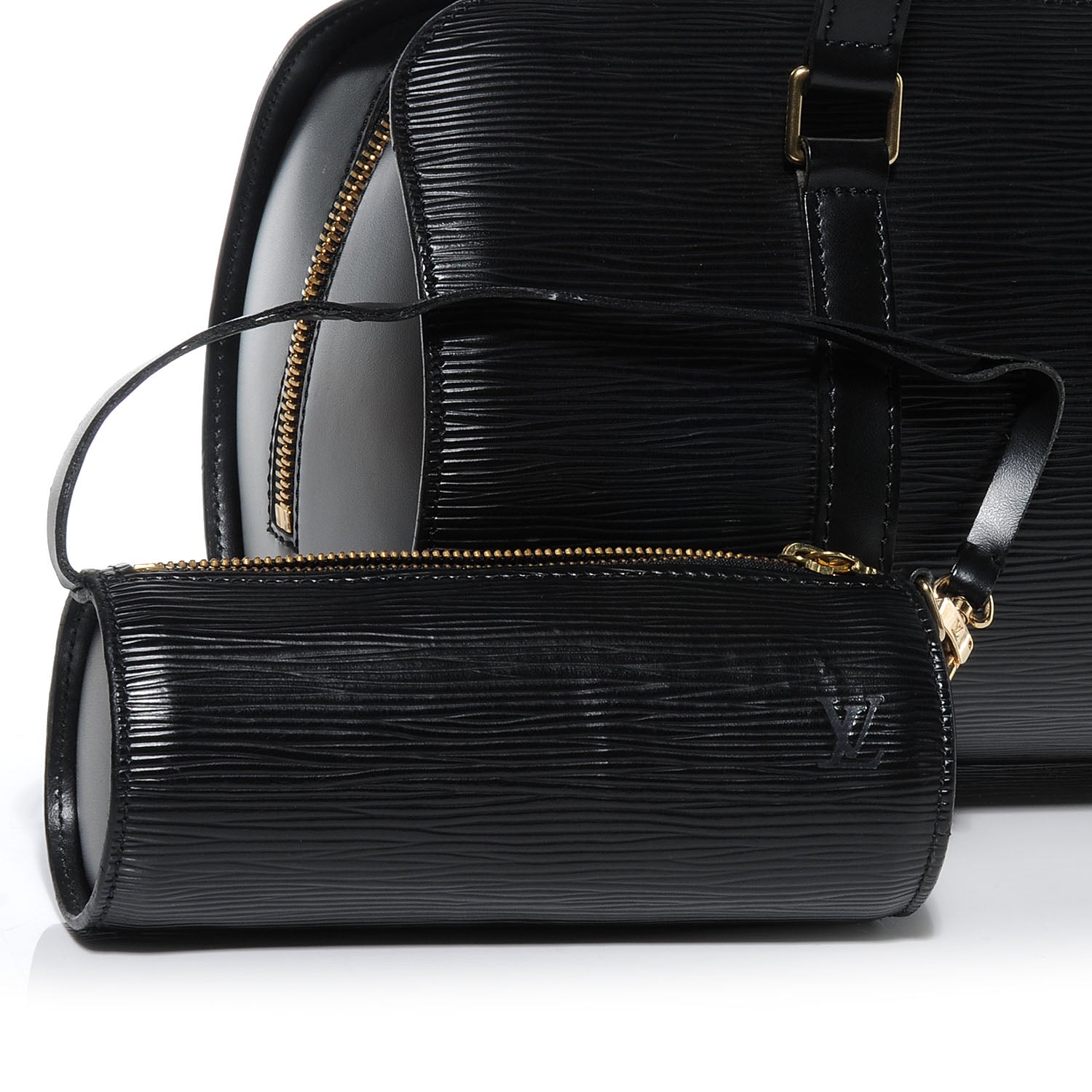 Louis Vuitton Epi Soufflot Black 5 of 9