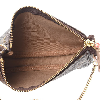 Louis Vuitton Monogram Trunks and Locks Mini Pochette Accessories 5 of 8