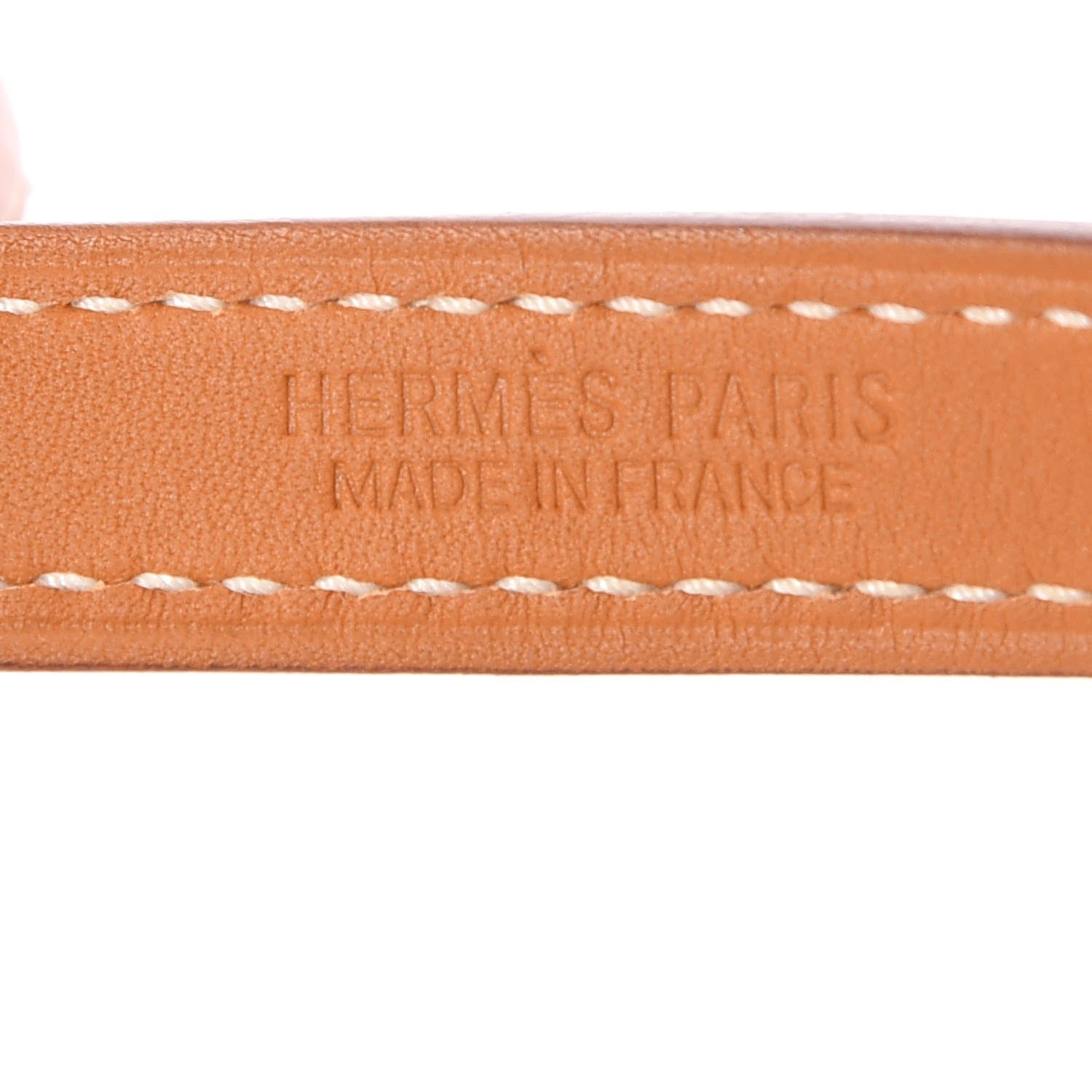 Hermes Barenia Etriviere Double Tour Bracelet XS Fauve 5 of 7