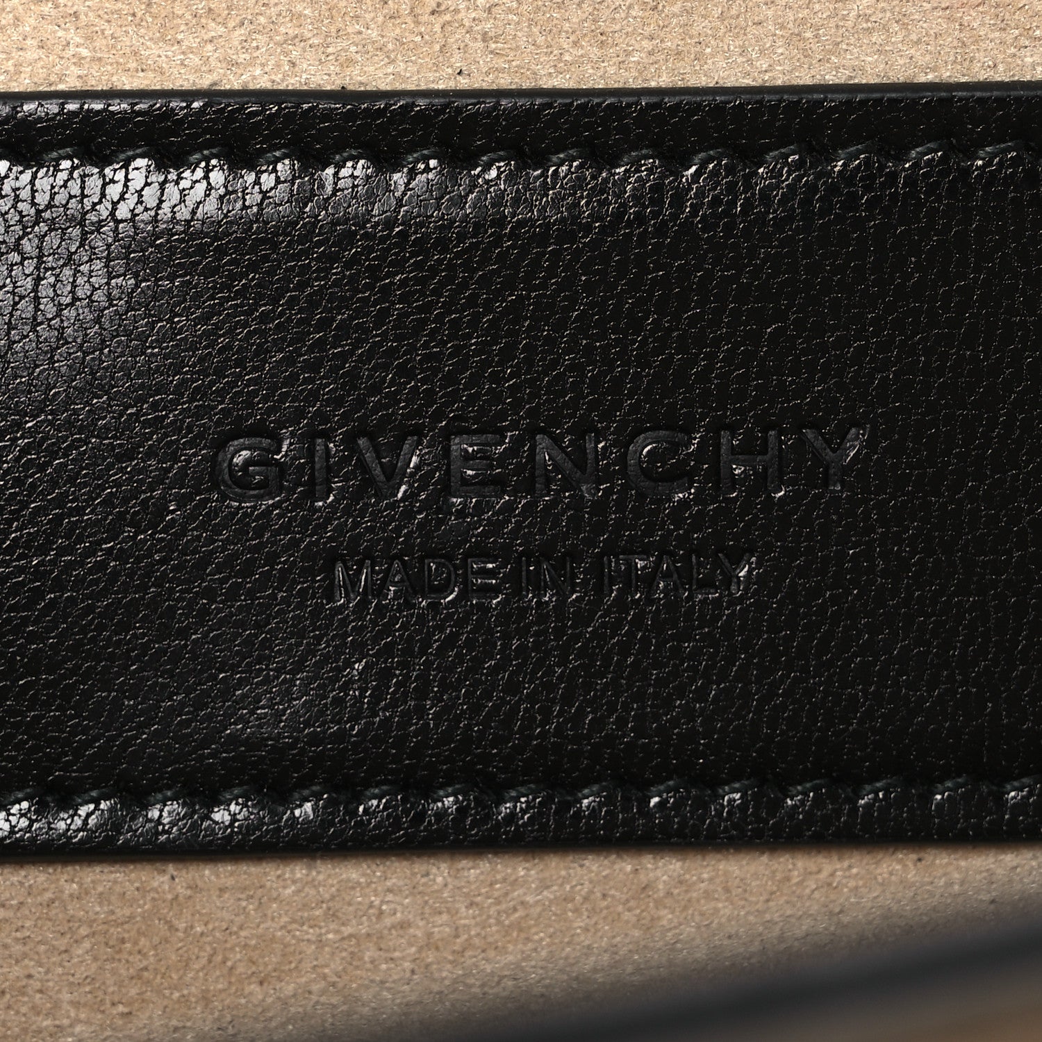 Givenchy Goatskin Quilted Small GV3 Shoulder Bag Black 6 of 9