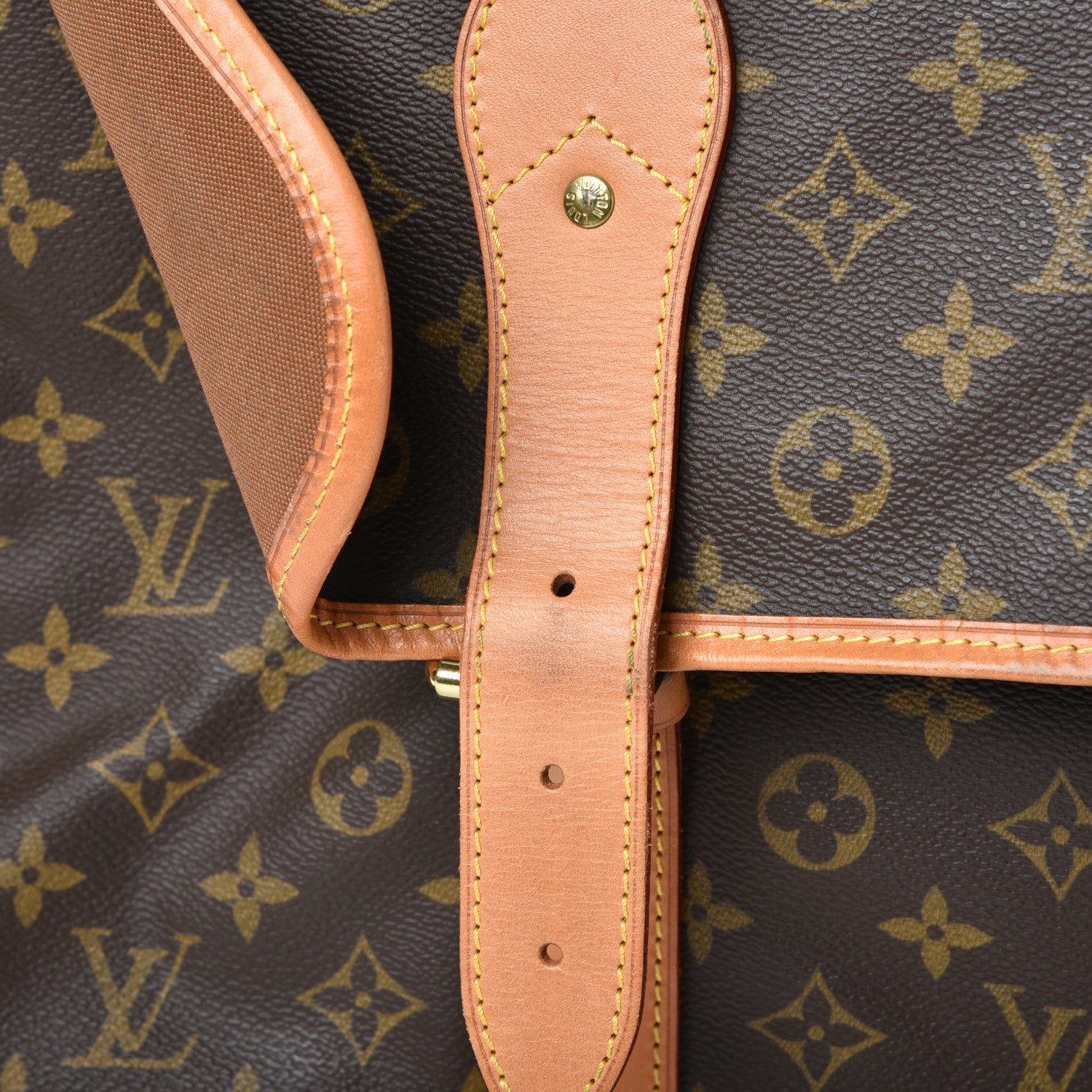 Louis Vuitton Monogram Sac Chasse Hunting Bag 17 of 21