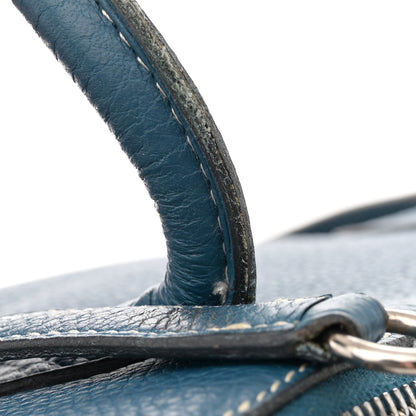 Hermes Taurillon Clemence Bolide 35 Bleu Agate 20 of 23