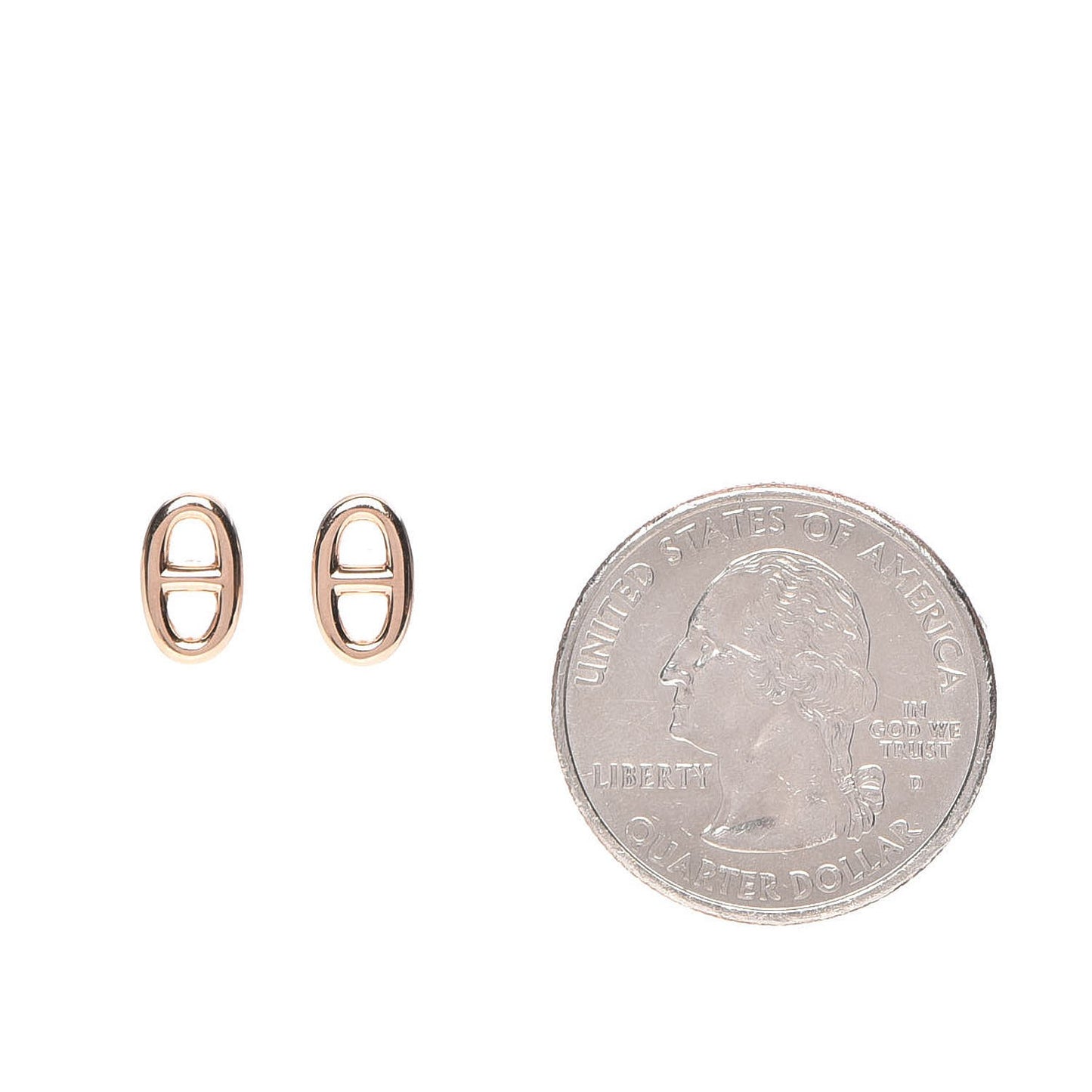 18K Rose Gold TPM Farandole Stud Earrings