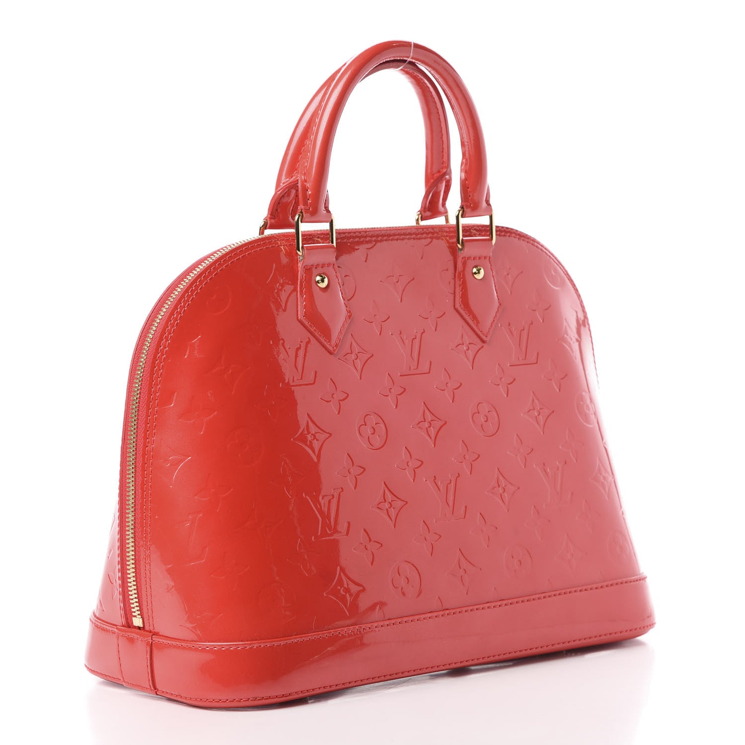Louis Vuitton Vernis Alma PM Rouge Grenadine 3 of 13