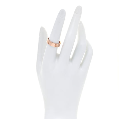 Cartier 18K Pink Gold 5.5mm LOVE Ring 55 7.25 2 of 5
