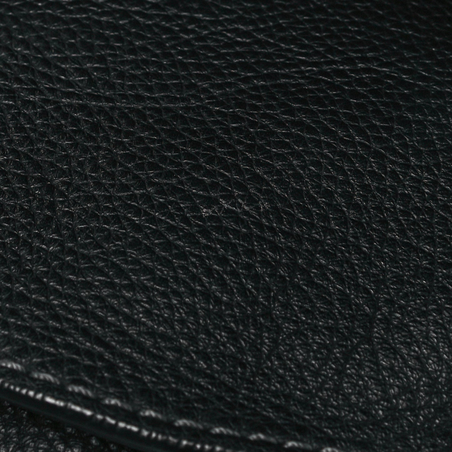 Calfskin Medium Marcie Round Crossbody Bag Black