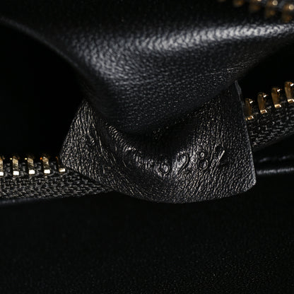 Celine Satinated Calfskin Mini 16 Top Handle Bag Black 7 of 9