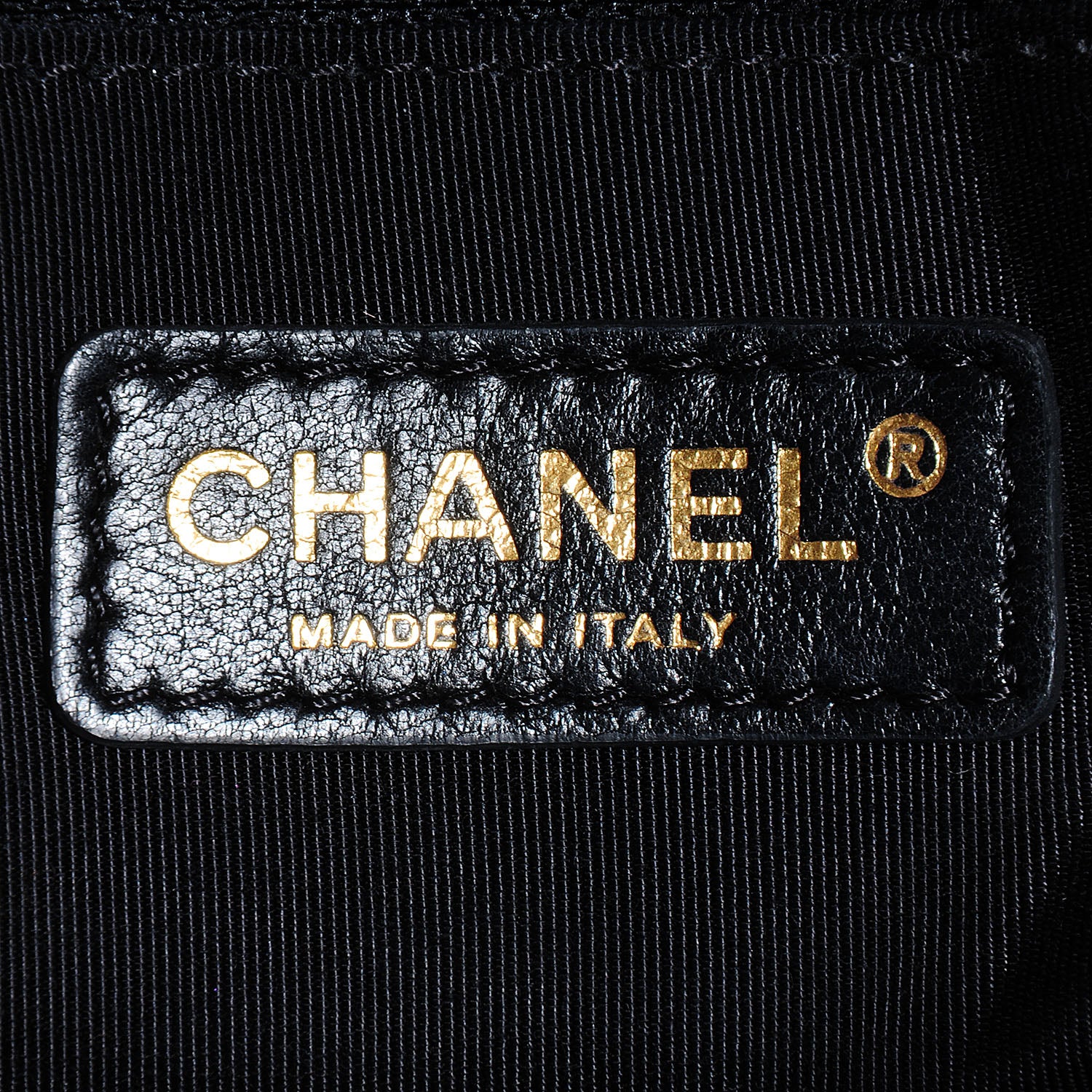 Chanel Lambskin Quilted Ca D'Oro Flap Black 6 of 7