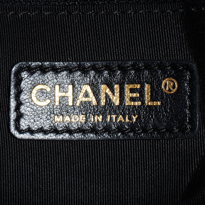 Chanel Lambskin Quilted Ca D'Oro Flap Black 6 of 7
