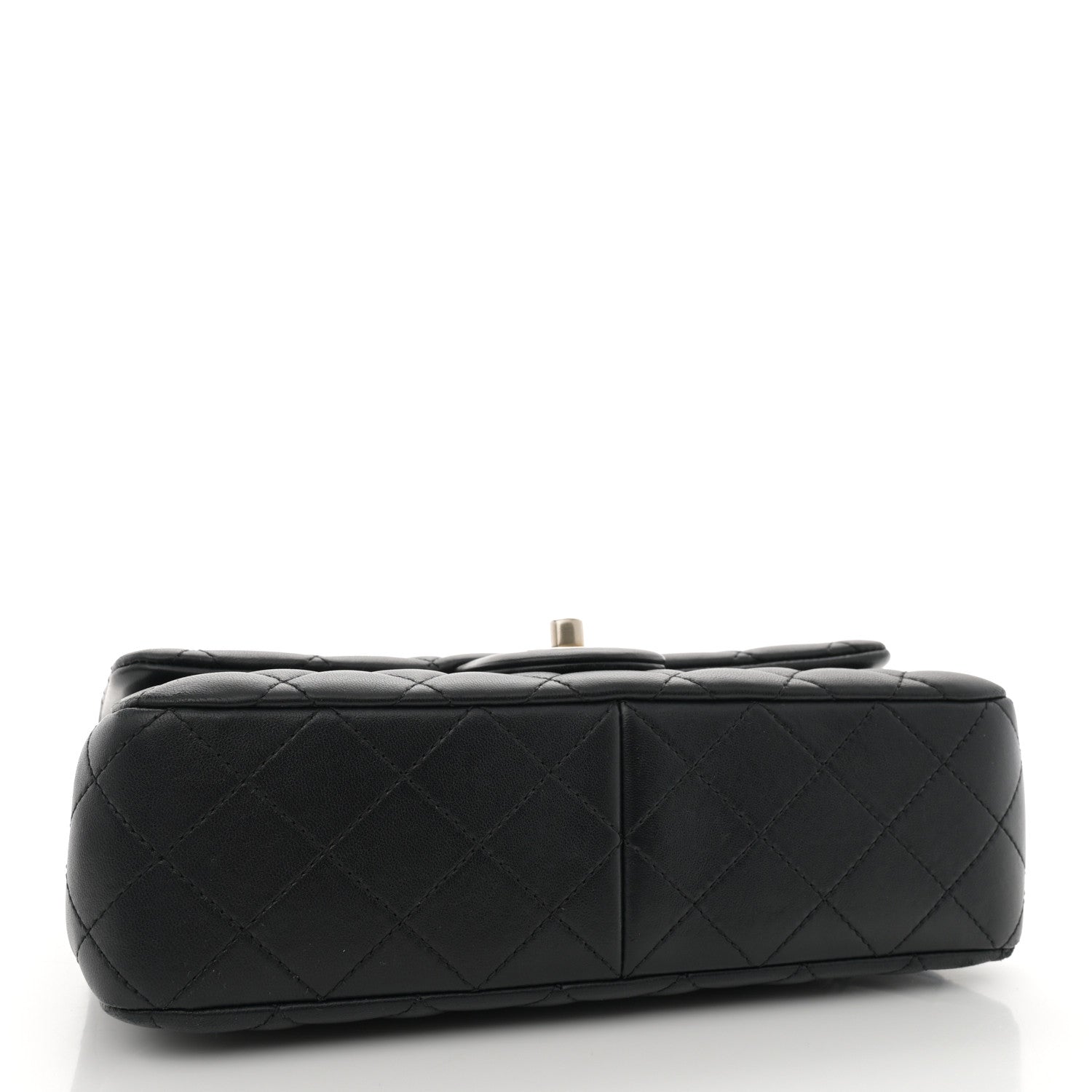 Chanel Lambskin Quilted Small Sweet Camellia Flap Black 4 of 12