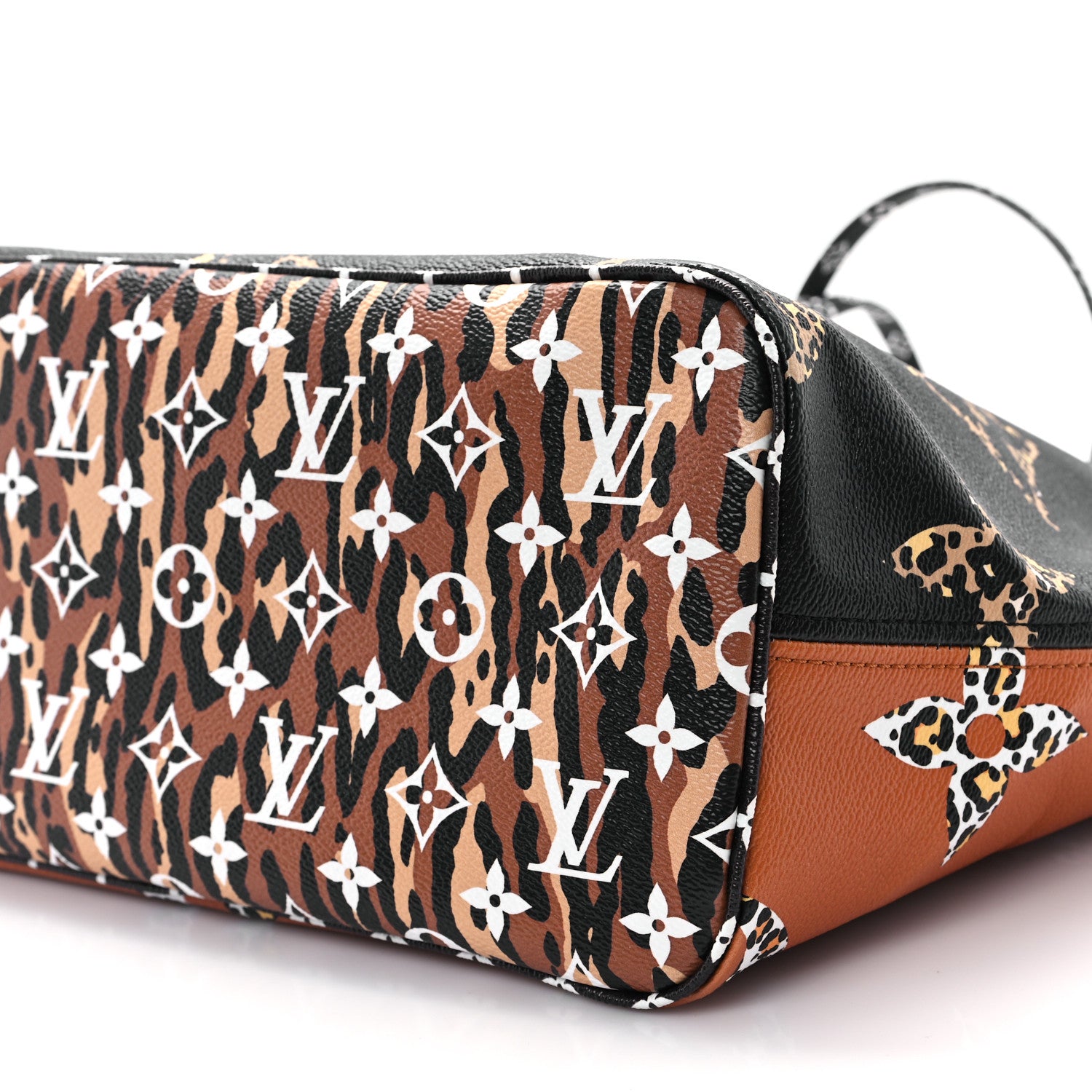 Louis Vuitton Monogram Giant Jungle Neverfull MM Black 10 of 10