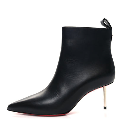 Christian Louboutin Calfskin Galvafiori Epic Ankle Boots 37.5 Black 1 of 6