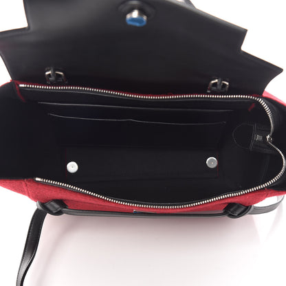 Celine Felt Smooth Calfskin Mini Belt Bag Red 11 of 14
