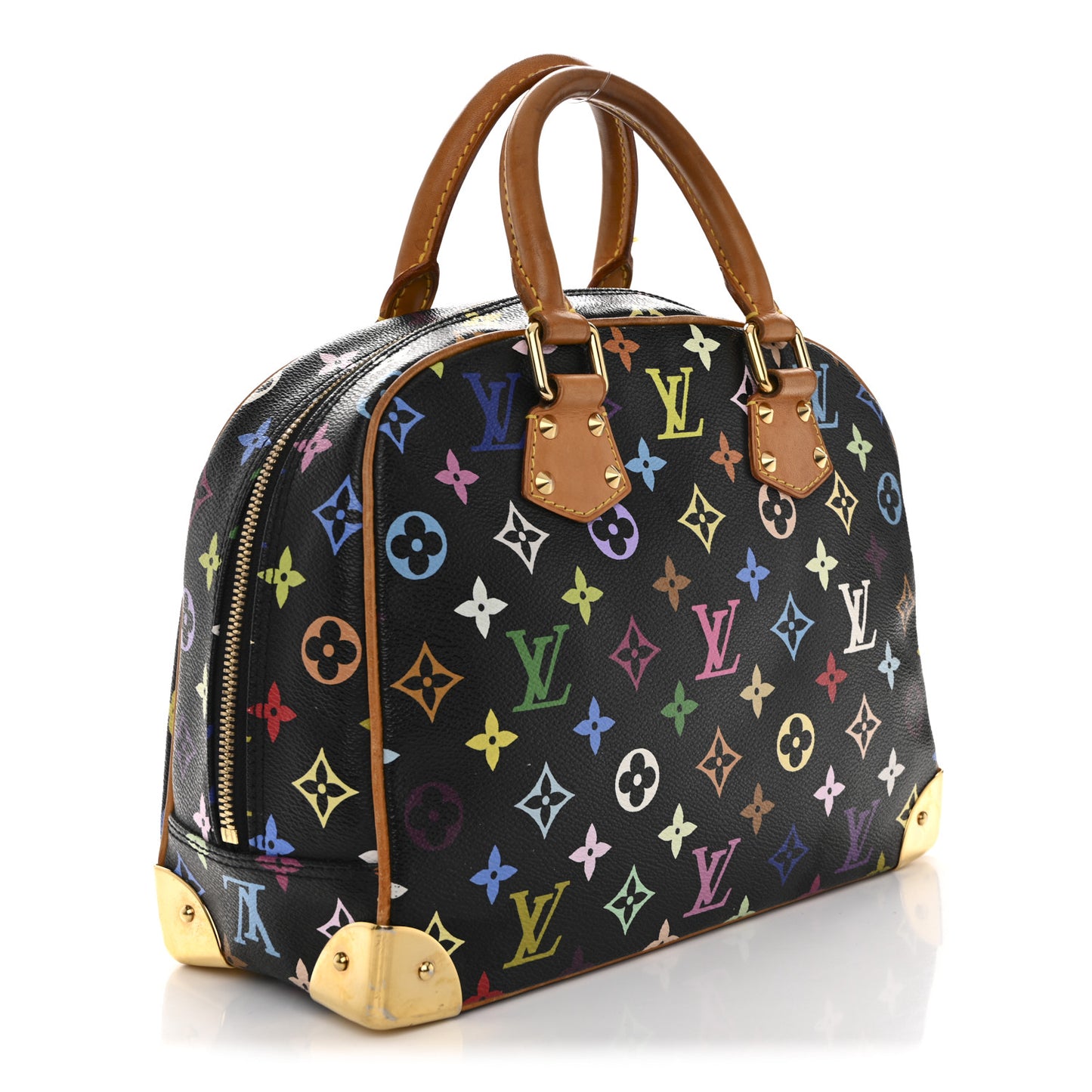 Monogram Multicolor Trouville Black