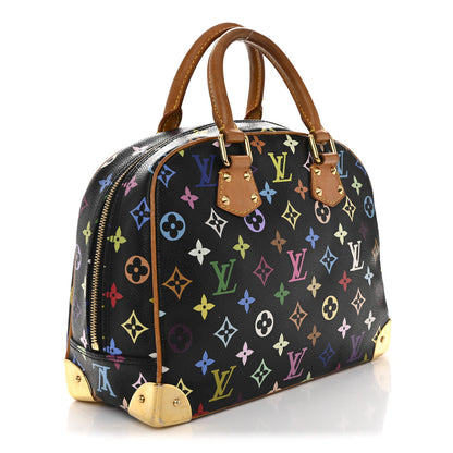 Louis Vuitton Monogram Multicolor Trouville Black 3 of 14