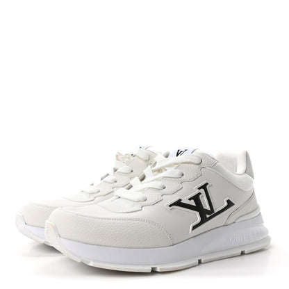 Louis Vuitton Calfskin Mens LV Classic Sneakers 9.5 White 4 of 9