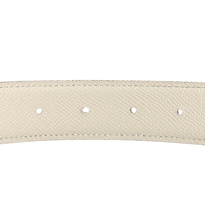 Hermes Epsom 32mm Belt Strap 100 40 Etain Craie 5 of 5