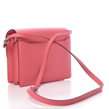 Hermes Evercolor Mini Sac Roulis Rose Azalee 3 of 11
