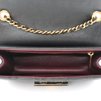 Chanel Sheepskin Quilted Mini Beauty Lock Flap Black 5 of 11