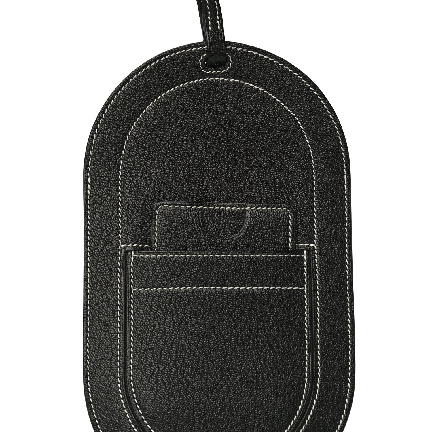 Hermes Chevre Mysore In-The-Loop Phone To Go GM Case Black 9 of 12