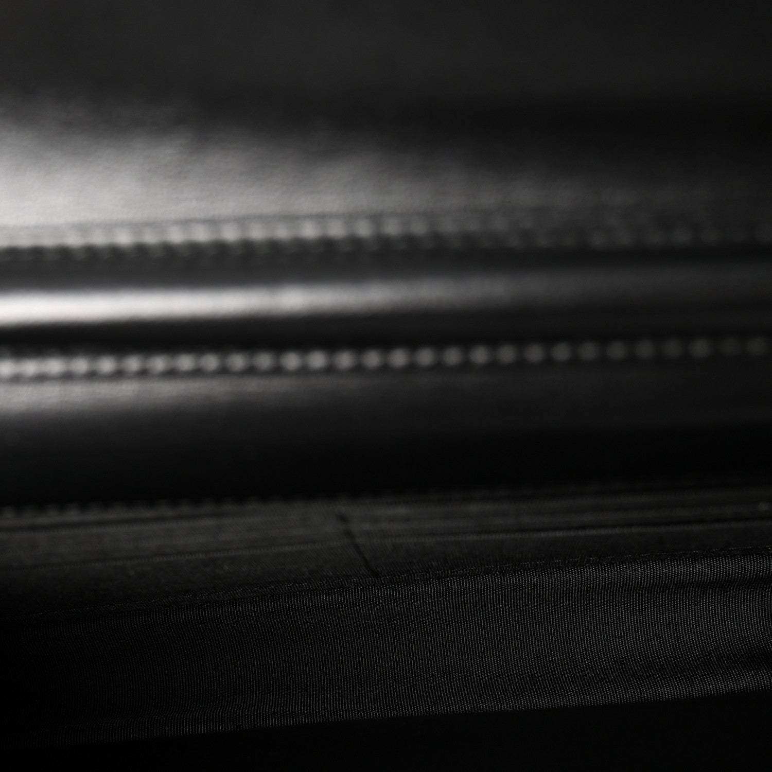Chanel Lambskin Quilted Enamel CC Wallet on Chain WOC Black 4 of 11