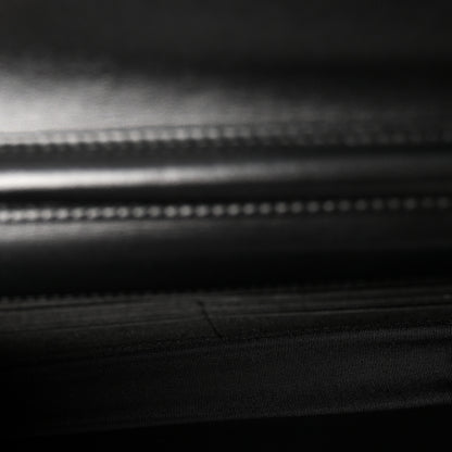 Chanel Lambskin Quilted Enamel CC Wallet on Chain WOC Black 4 of 11