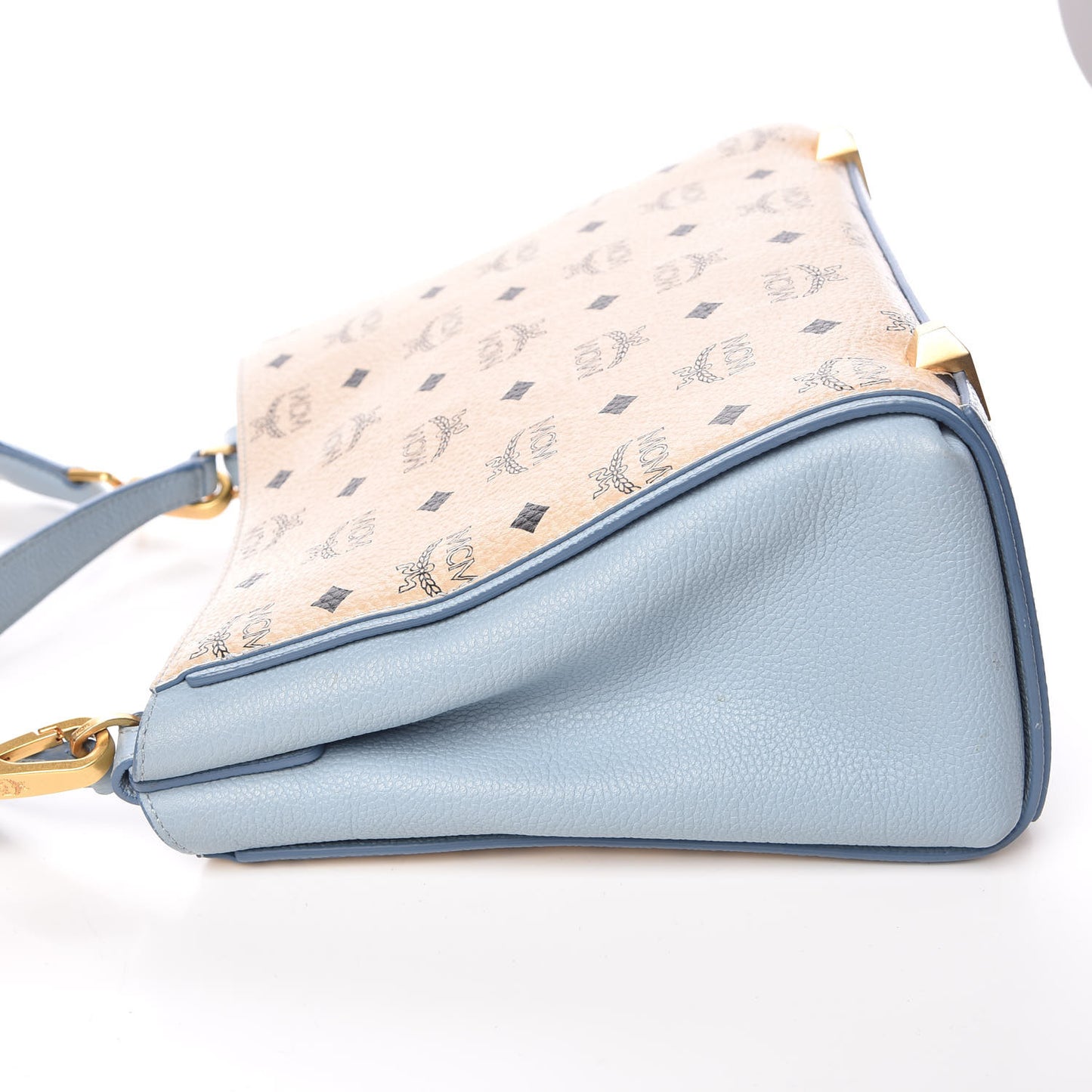 Visetos Small Corina Shoulder Bag Beige Sky Blue