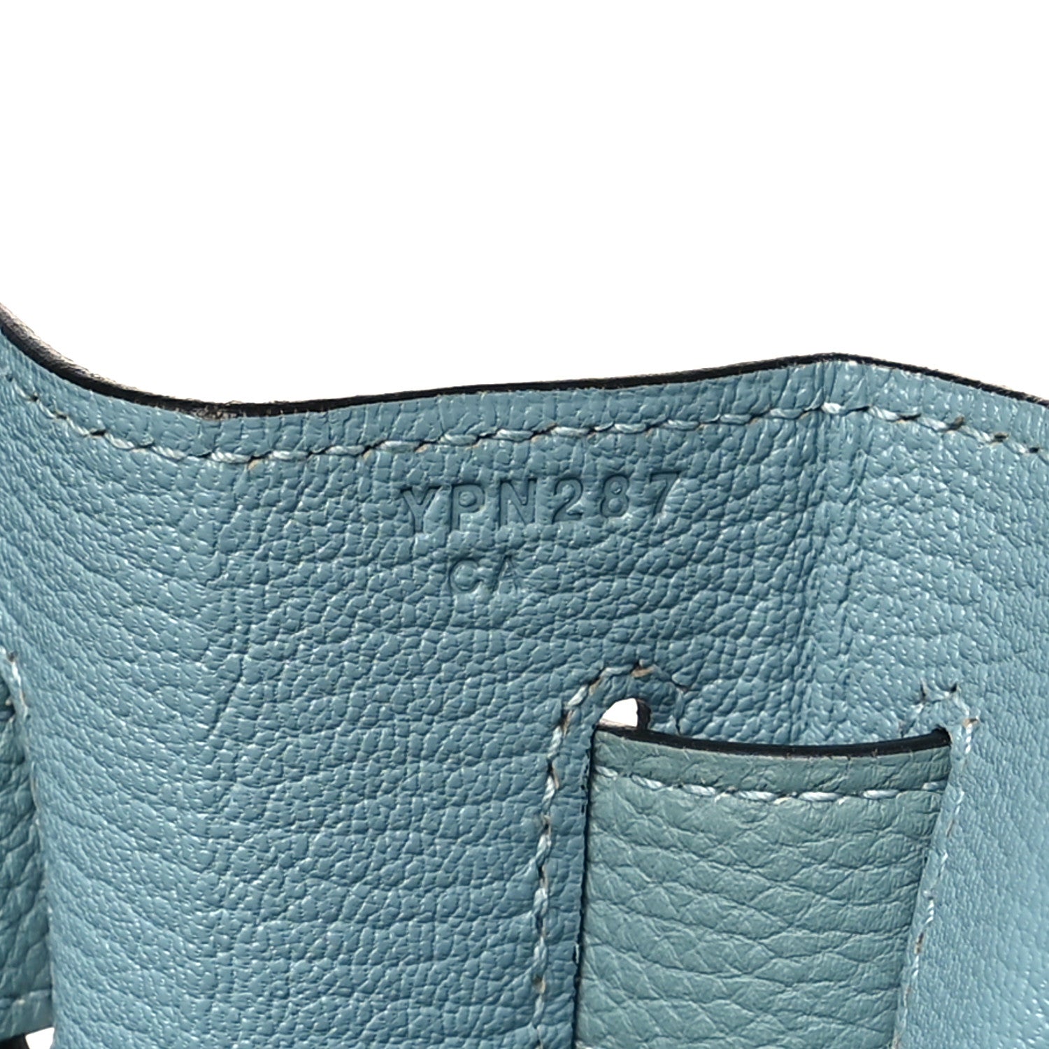 Hermes Togo Kelly Retourne 40 Ciel 6 of 11