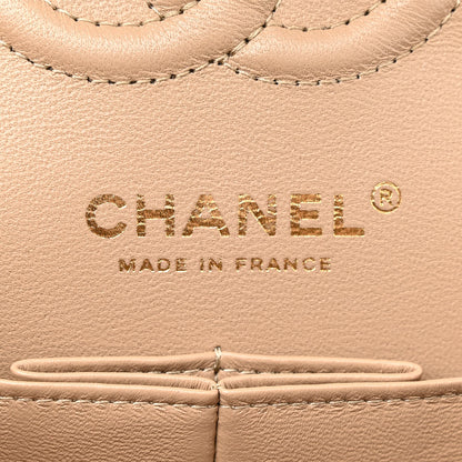 Chanel Caviar Quilted Small Double Flap Dark Beige 6 of 11