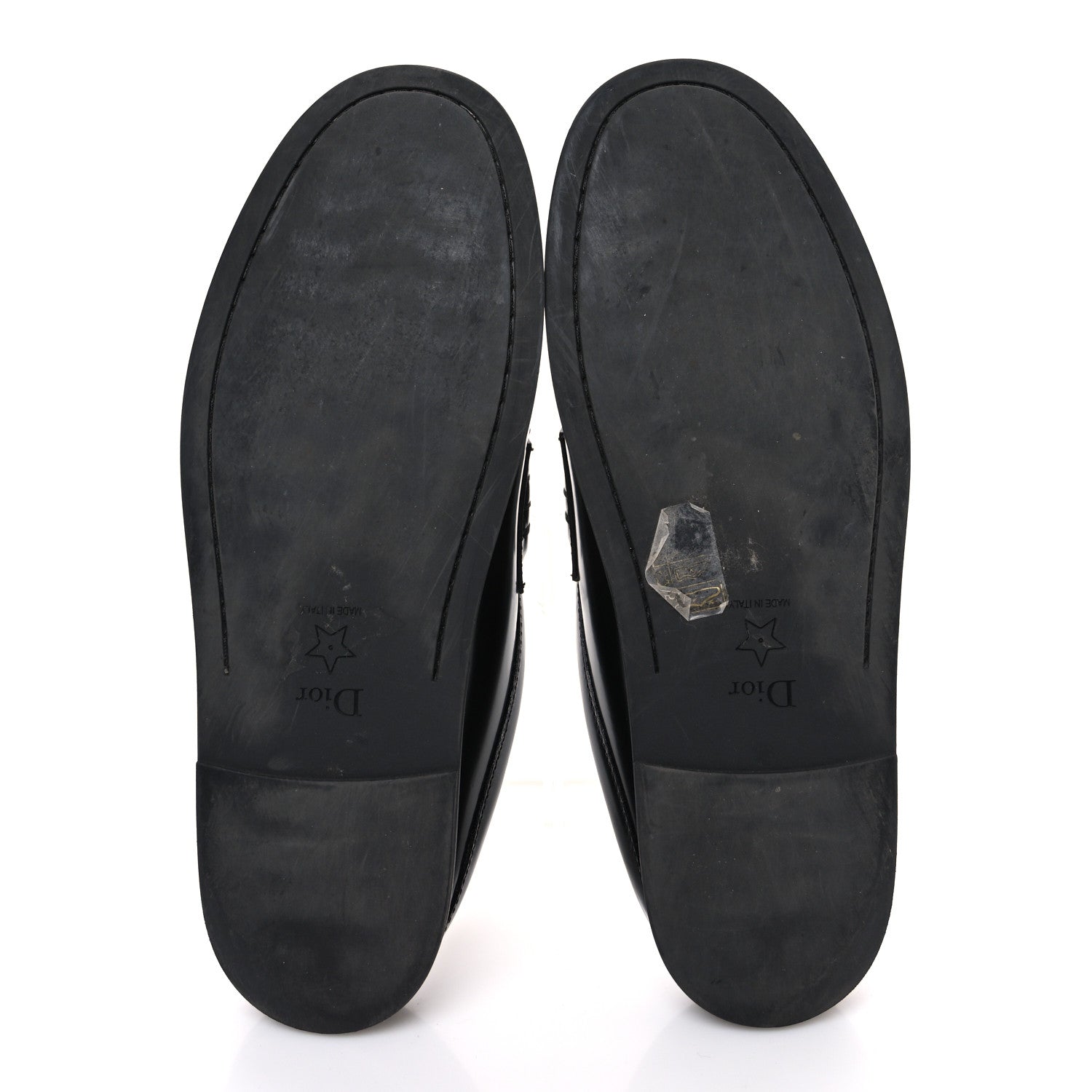 Christian Dior Brushed Calfskin Boy Loafer Mule 36 Black 7 of 11