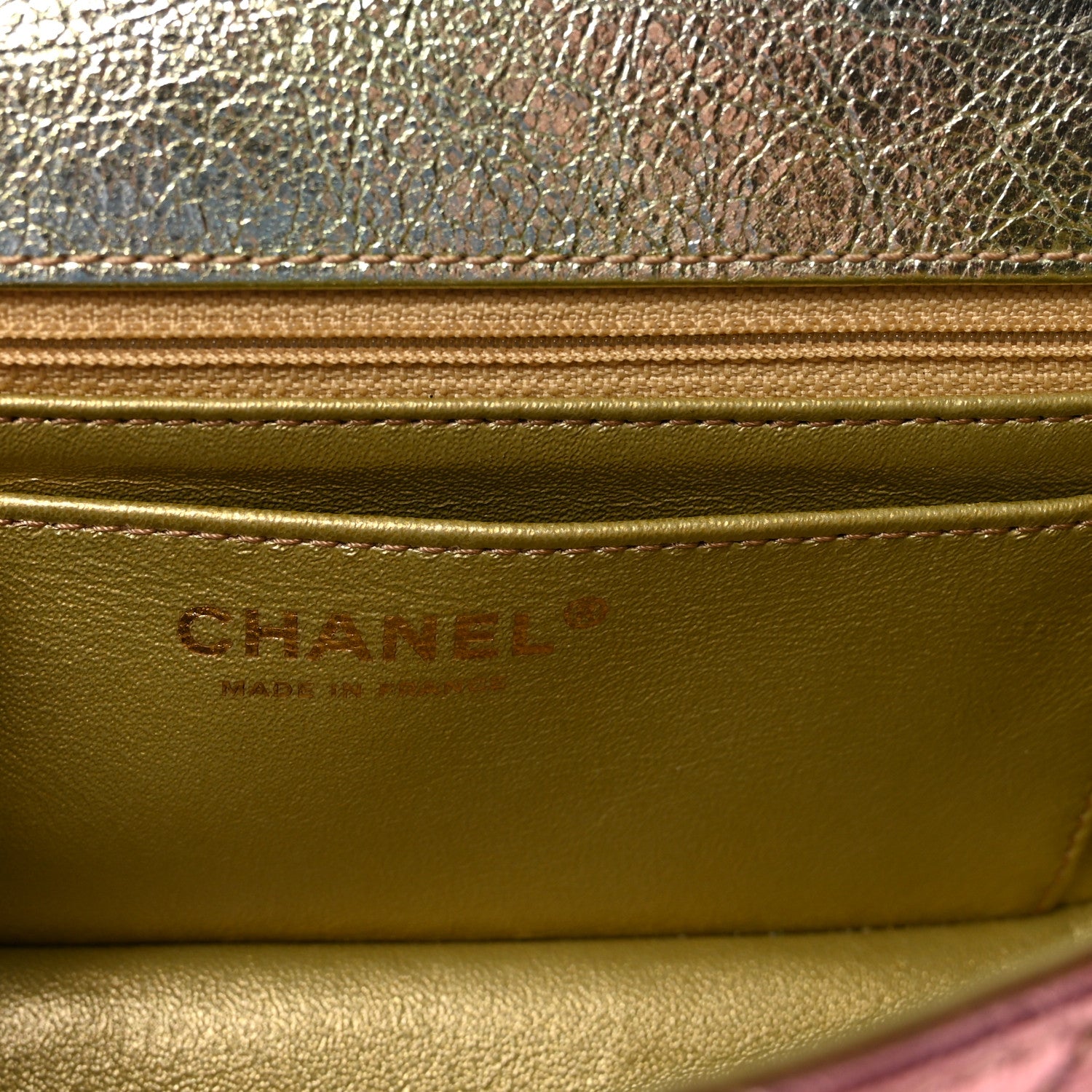 Chanel Metallic Goatskin Quilted Mini 2.55 Reissue Flap Multicolor Multicolor 6 of 11