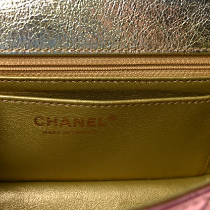 Chanel Metallic Goatskin Quilted Mini 2.55 Reissue Flap Multicolor Multicolor 6 of 11