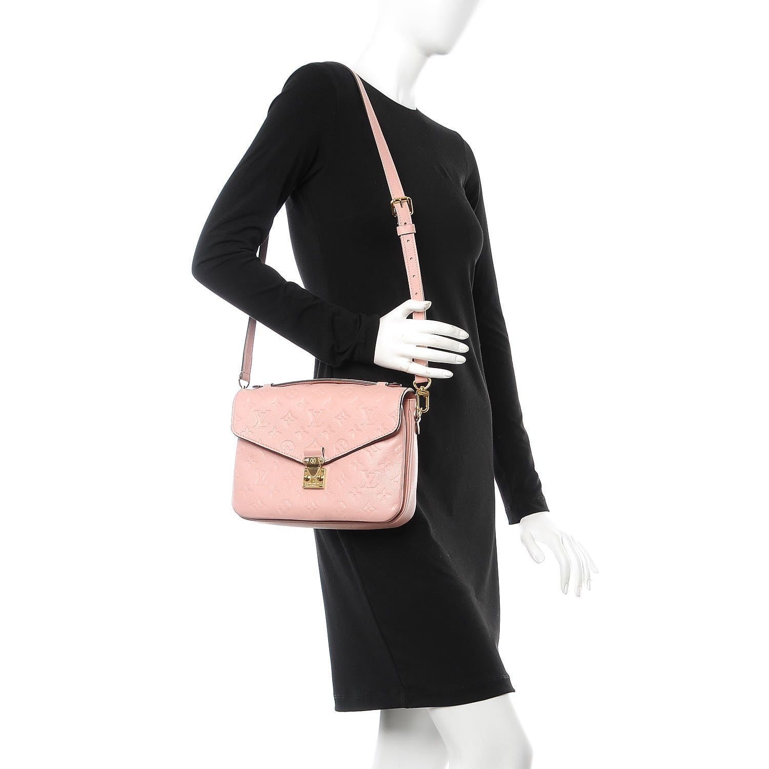 Louis Vuitton Empreinte Pochette Metis Rose Poudre 2 of 9