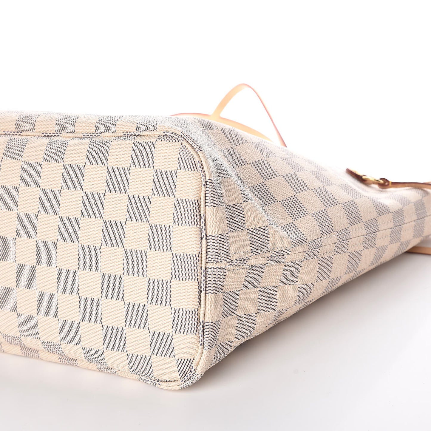 Damier Azur Neo Neverfull MM Rose Ballerine