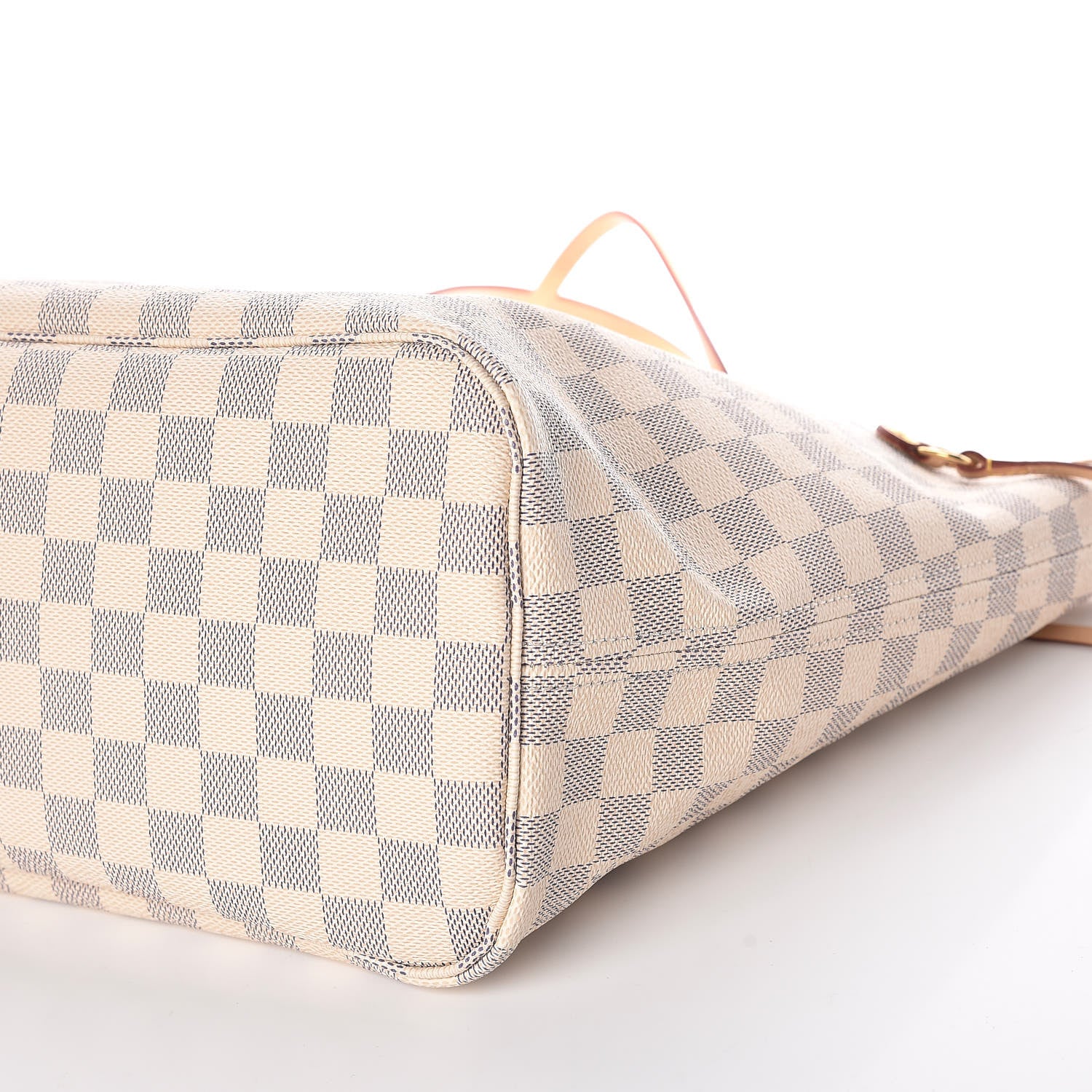 Louis Vuitton Damier Azur Neo Neverfull MM Rose Ballerine 10 of 11
