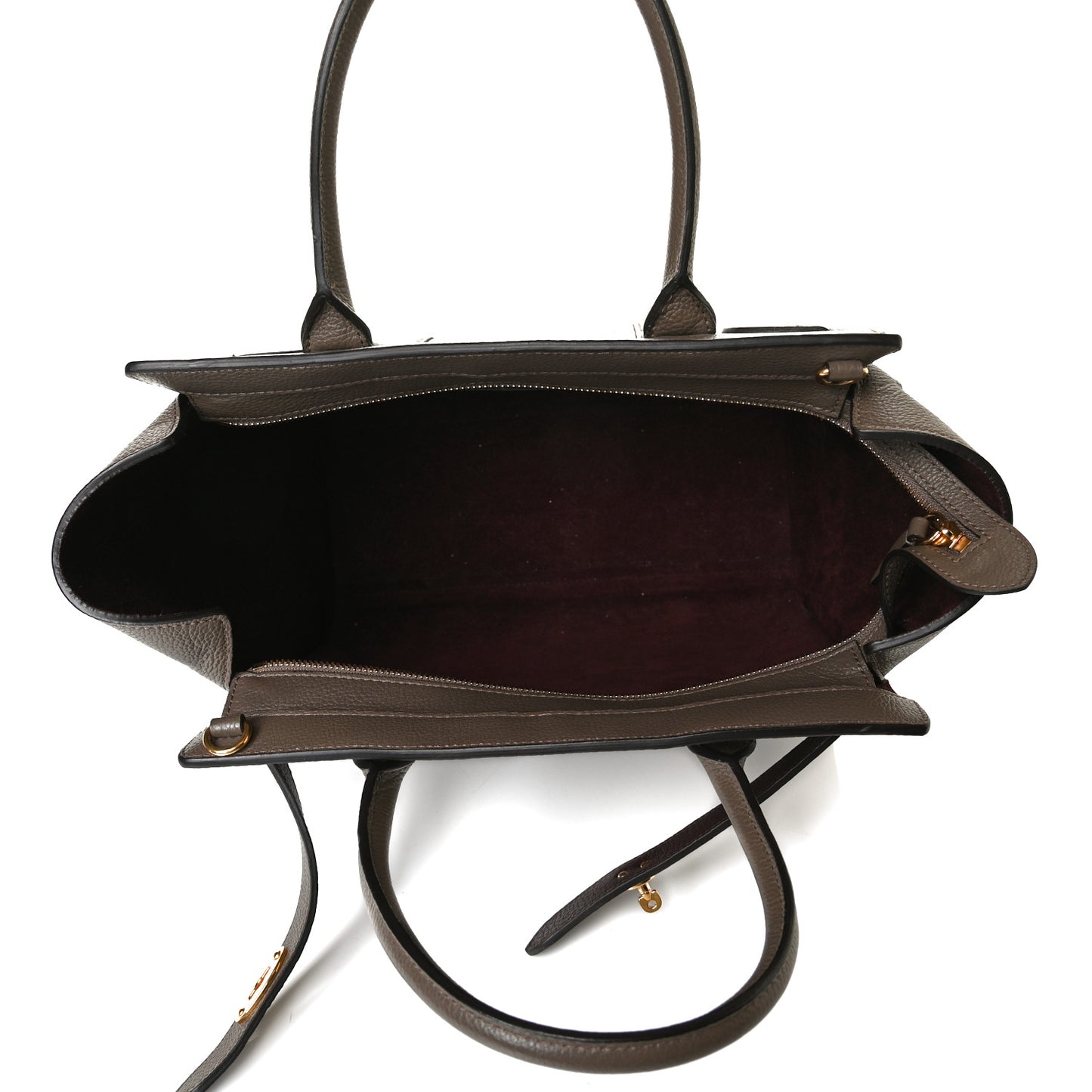 Classic Grain Small Bayswater Zip Tote Clay