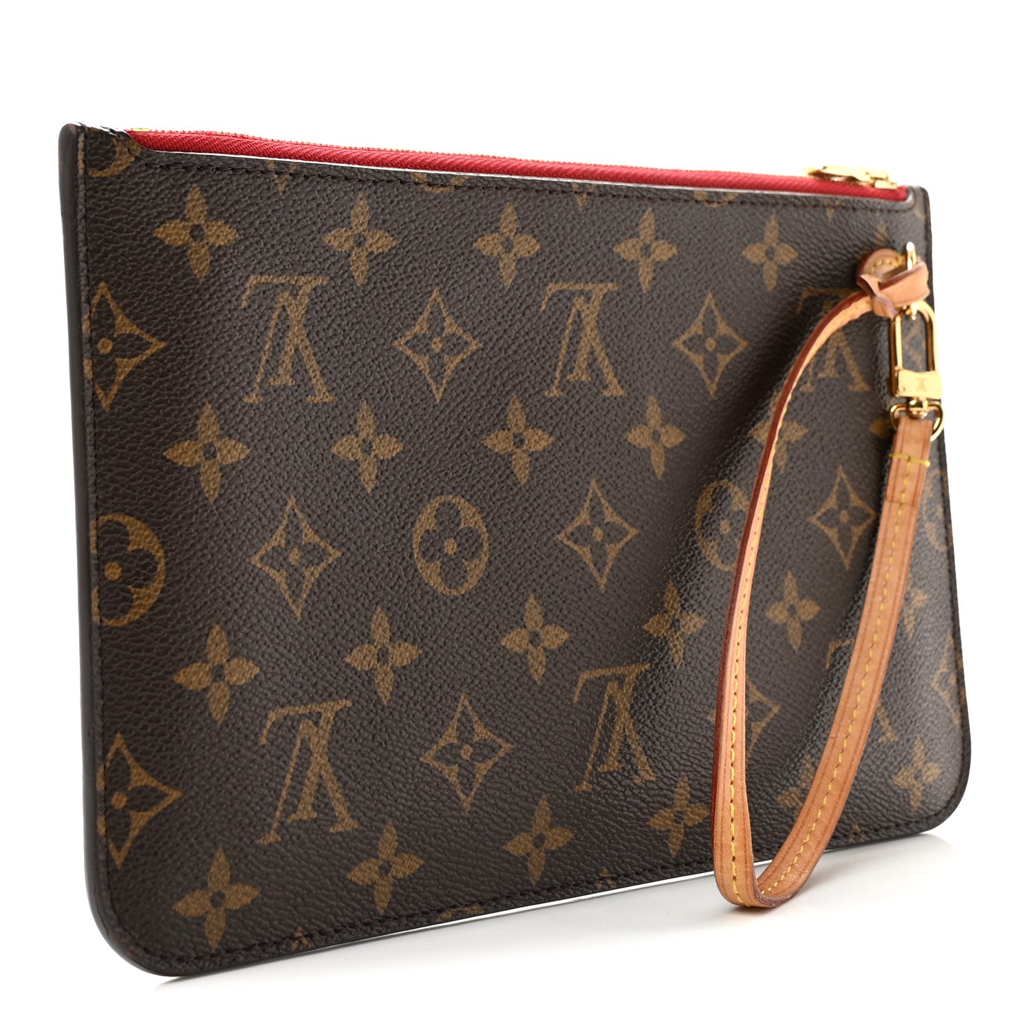 Louis Vuitton Monogram Neverfull MM GM Pochette Cherry 3 of 10