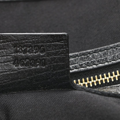Gucci Monogram Medium Jolicoeur Tote Black 6 of 10
