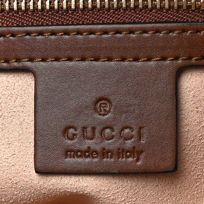 Gucci Soft GG Supreme Monogram Small Crossbody Tote Beige Cuir 6 of 11