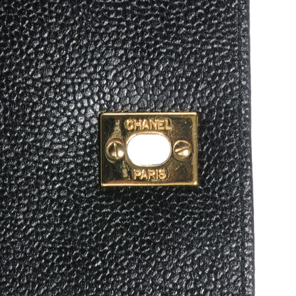 Chanel Caviar Kelly Jumbo Flap Bag Black 6 of 9