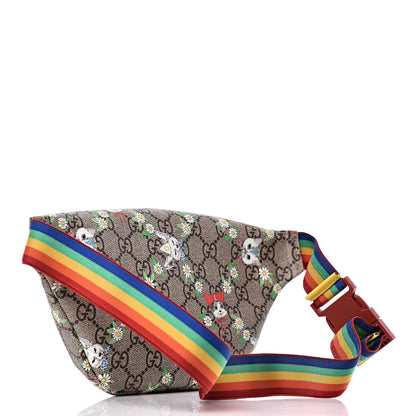 Gucci GG Supreme Monogram Love Pets Childrens Belt Bag Rainbow 3 of 9